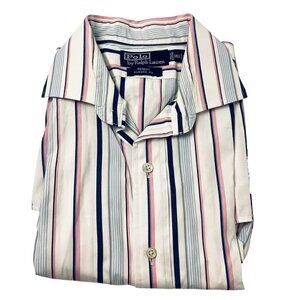 Polo By Ralph Lauren Shirt Regent Classic Fit Long Sleeve Mens Size 16.5/L